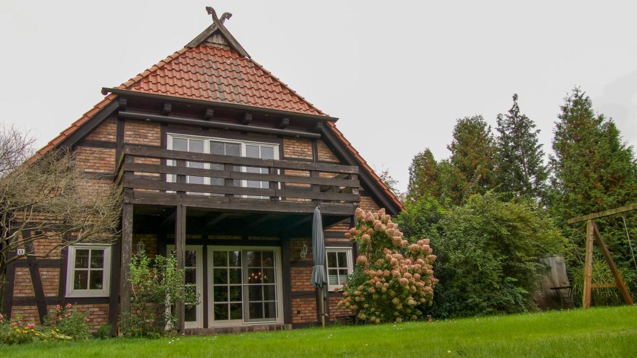 Ute'S Fachwerk Apartment Wolthausen Bagian luar foto