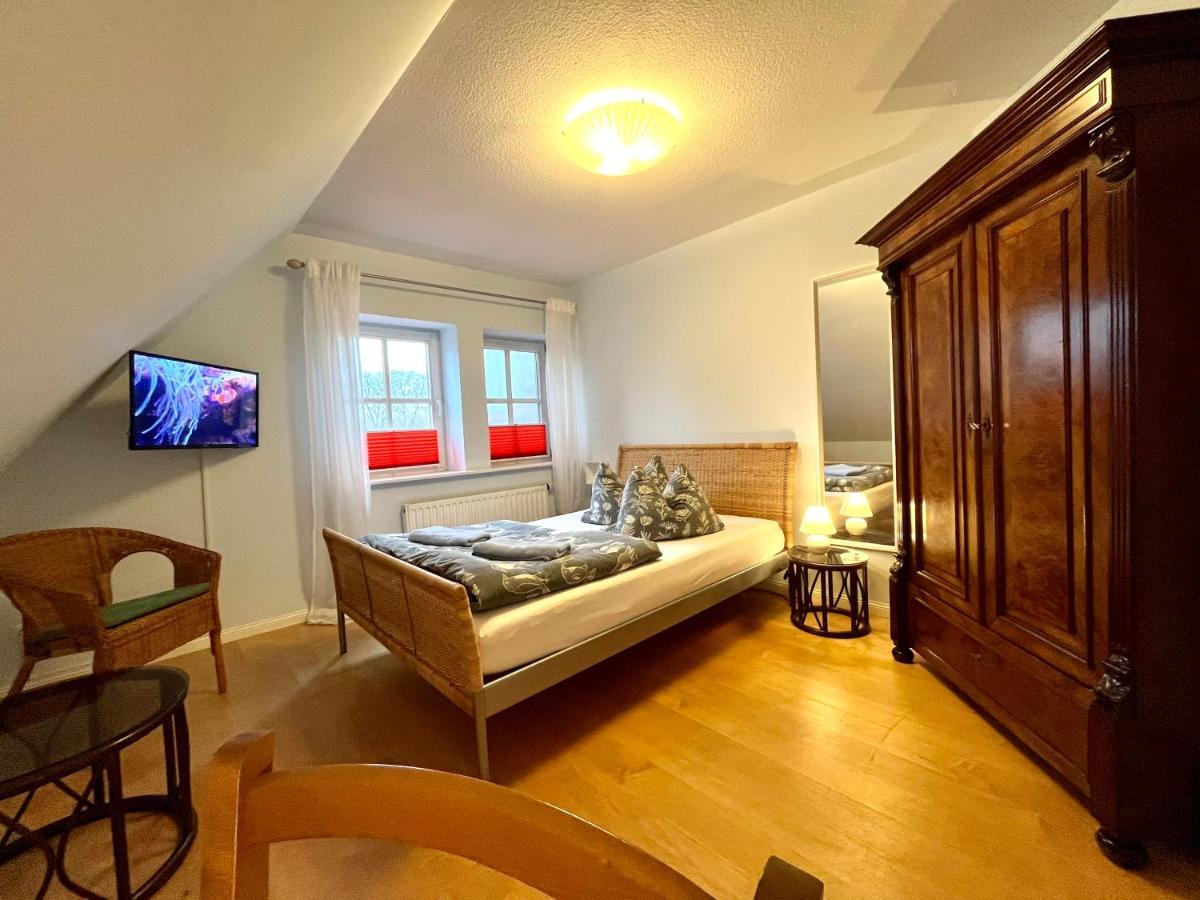 Ute'S Fachwerk Apartment Wolthausen Bagian luar foto